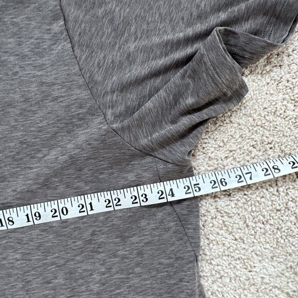 Nike Mens T Shirt XXL Gray Short Sleeve Dri Fit Athletic Cut - Picture 9 of 12